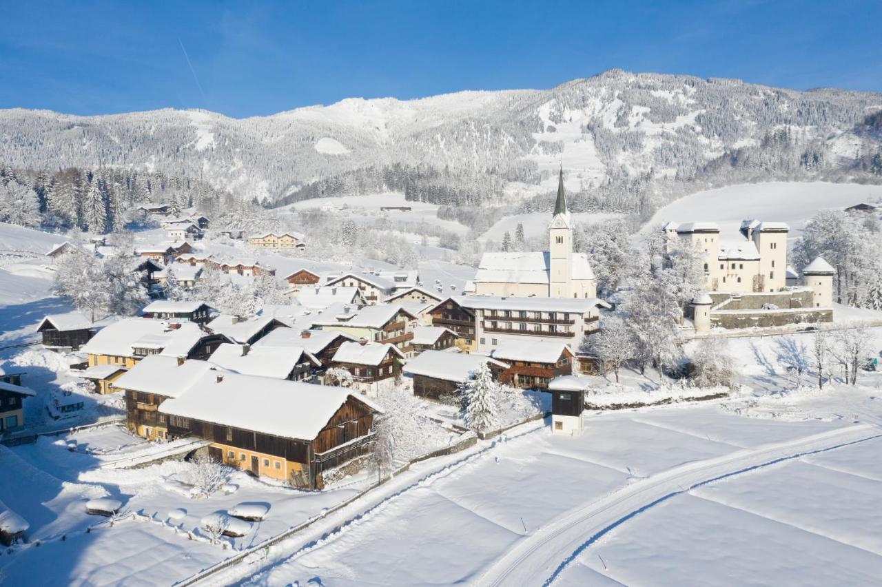 Hotel Zur Post Goldegg Exterior foto